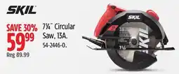 Canadian Tire SKIL 7 1⁄4˝ Circular Saw, 13A offer