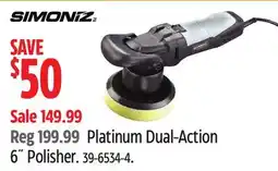 Canadian Tire SIMONIZ Platinum Dual-Action 6˝ Polisher offer