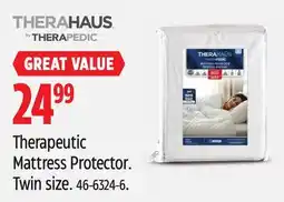 Canadian Tire Therapeutic Mattress Protector offer