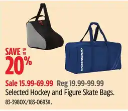 Canadian Tire Selected Hockey and Figure Skate Bags offer