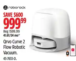 Canadian Tire Qrvo Curve 2 Flow Robotic Vacuum offer