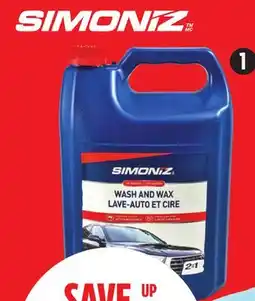 Canadian Tire Simoniz High Foam Car Wash & Wax offer