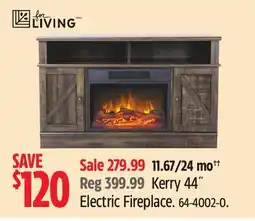 Canadian Tire Electric Fireplace offer