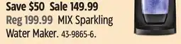 Canadian Tire MIX Sparkling Water Maker offer