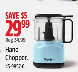 Canadian Tire Hand Chopper offer