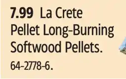 Canadian Tire La Crete Pellet Long-Burning Softwood Pellets offer