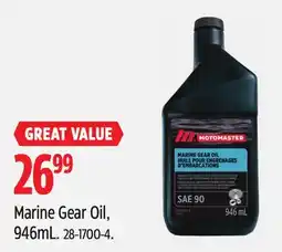 Canadian Tire Marine Gear Oil offer