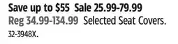 Canadian Tire Autotrends Selected Seat Covers offer