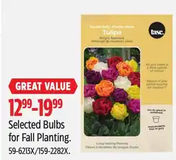 Canadian Tire Selected Bulbs for Fall Planting offer