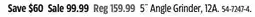 Canadian Tire 5 Angle Grinder offer