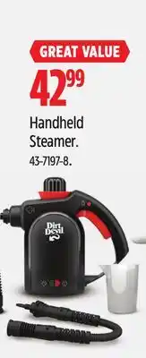 Canadian Tire Handheld Steamer offer
