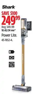 Canadian Tire Shark Power Lite offer