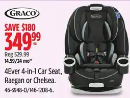 Canadian Tire 4Ever 4-in-1 Car Seat, Raegan or Chelsea offer