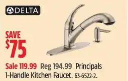 Canadian Tire Principals 1-Handle Kitchen Faucet offer