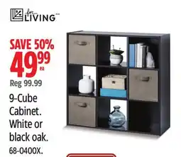 Canadian Tire 9-Cube Cabinet offer