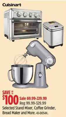 Canadian Tire Selected Stand Mixer, Coffee Grinder, Bread Maker and More offer