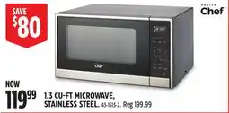 Canadian Tire 1.3 CU-FT MICROWAVE, STAINLESS STEEL offer