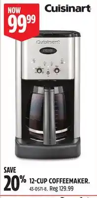 Canadian Tire 12-CUP COFFEEMAKER offer