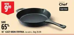 Canadian Tire 10˝ CAST-IRON FRYPAN offer