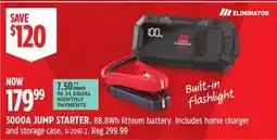 Canadian Tire 3000A JUMP STARTER offer