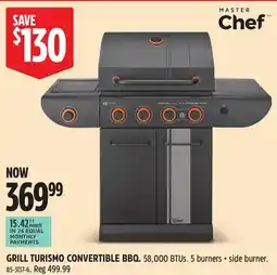 Canadian Tire GRILL TURISMO CONVERTIBLE BBQ offer
