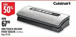 Canadian Tire ONE-TOUCH VACUUM FOOD SEALER offer