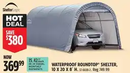 Canadian Tire WATERPROOF ROUNDTOP SHELTER offer