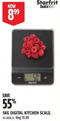 Canadian Tire 5KG DIGITAL KITCHEN SCALE offer