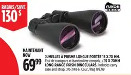 Canadian Tire Yukon Gear LONG-RANGE PRISM BINOCULARS offer