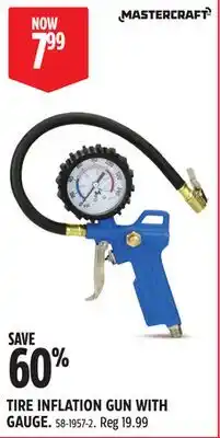 Canadian Tire TIRE INFLATION GUN WITH GAUGE offer