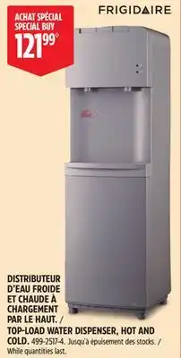 Canadian Tire TOP-LOAD WATER DISPENSER, HOT AND COLD offer