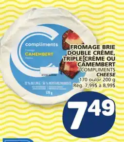 Marché Bonichoix COMPLIMENTS CHEESE offer