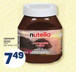 Marché Bonichoix NUTELLA offer