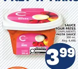 Marché Bonichoix COMPLIMENTS PASTA SAUCE offer