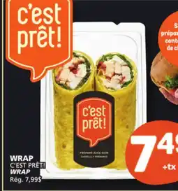 Marché Bonichoix WRAP C'EST PRÊT! offer