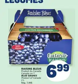 Marché Bonichoix BLUE GRAPES offer