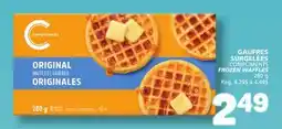 Marché Bonichoix COMPLIMENTS FROZEN WAFFLES offer