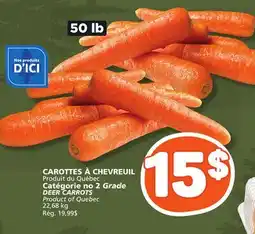 Marché Bonichoix DEER CARROTS offer