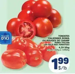 Marché Bonichoix ROMA ITALIAN OR FIELD RED TOMATOES offer