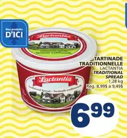 Marché Bonichoix TARTINADE TRADITIONNELLE LACTANTIA offer