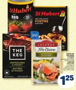 Marché Bonichoix SAUCE OR SAUCE MIX offer