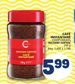 Marché Bonichoix COMPLIMENTS INSTANT COFFEE offer