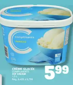 Marché Bonichoix COMPLIMENTS ICE CREAM offer