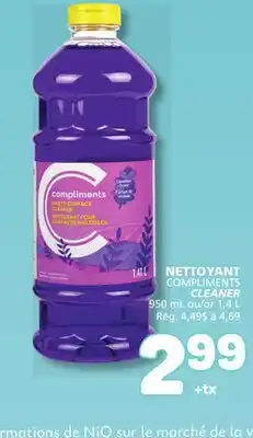Marché Bonichoix NETTOYANT COMPLIMENTS offer