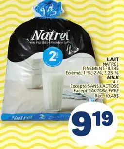 Marché Bonichoix NATREL MILK offer