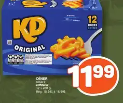 Marché Bonichoix DÎNER KRAFT offer