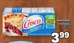 Marché Bonichoix CRISCO SHORTENING offer