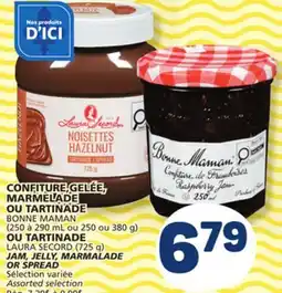 Marché Bonichoix CONFITURE, GELÉE, MARMELADE, OU TARTINADE offer