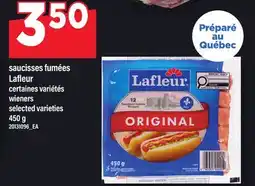 Maxi SAUCISSES FUMÉES LAFLEUR | WIENERS offer