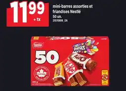 Maxi MINI-BARRES ASSORTIES ET FRIANDISES NESTLÉ, 50 un offer